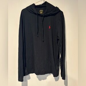 Polo by Ralph Lauren Black Lightweight Hoodie